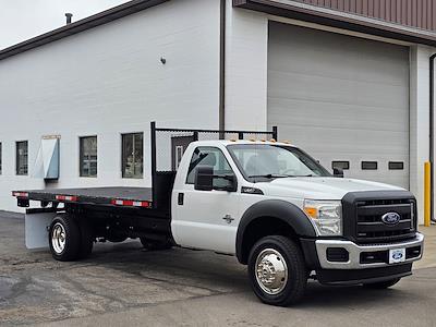 Used 2016 Ford F-550 Regular Cab 4x4, Knapheide Flatbed Truck for sale #UH736 - photo 2