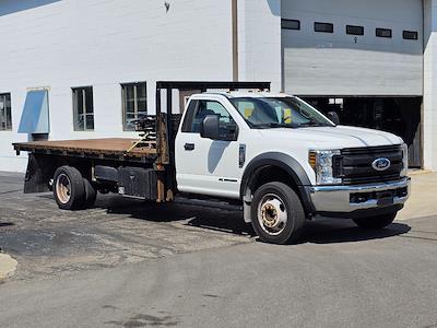 Used 2019 Ford F-550 Regular Cab 4x2, Flatbed Truck for sale #UH744 - photo 2