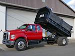 Used 2021 Ford F-650 Super Cab 4x2, Rugby Contractor Dump Body Dump Truck for sale #UH793 - photo 3