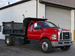 Used 2021 Ford F-650 Super Cab 4x2, Rugby Contractor Dump Body Dump Truck for sale #UH793 - photo 5