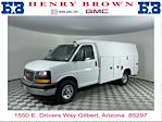 New 2024 GMC Savana 3500 Work Van RWD, 11' Knapheide KUV Service Utility Van for sale #24T3500 - photo 1