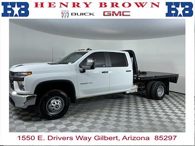 2023 Chevrolet Silverado 3500 Crew Cab 4WD, Flatbed Truck for sale #25T169AA - photo 1