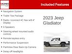 Used 2023 Jeep Gladiator Rubicon Crew Cab 4x4, Pickup for sale #25T2143A - photo 4