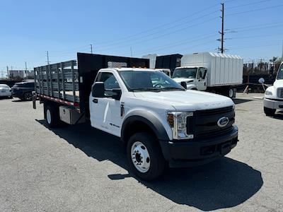 Used 2019 Ford F-450 Regular Cab 4x2, Stake Bed for sale #007C-15462 - photo 1