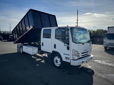 Used 2016 Isuzu NPR Crew Cab 4x2, 14' Fleet Body Inc. Dump Truck for sale #008D-05926 - photo 2