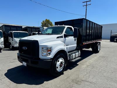 Used 2019 Ford F-750 Regular Cab 4x2, 18' Fleet Body Inc. Landscape Dump for sale #025D-03041 - photo 1