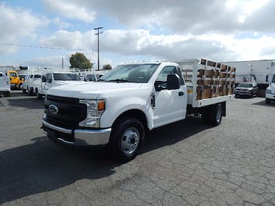 Used 2021 Ford F-350 Regular Cab 4x2, Stake Bed for sale #249C-13037 - photo 1