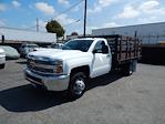 Used 2018 Chevrolet Silverado 3500 Work Truck Regular Cab 4x2, Stake Bed for sale #050C-24368 - photo 1