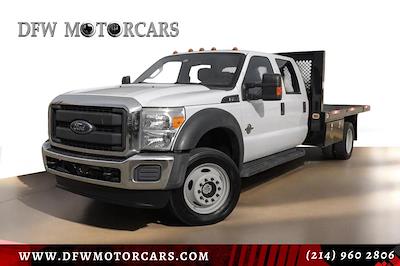 Used 2016 Ford F-450 Crew Cab 4x4, Flatbed Truck for sale #B88044 - photo 1