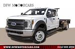 Used 2018 Ford F-550 Crew Cab 4x4, Flatbed Truck for sale #C49248 - photo 1