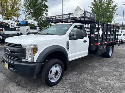 Used 2019 Ford F-550 FL Regular Cab RWD, 16' Knapheide Stake Bed for sale #15379 - photo 1