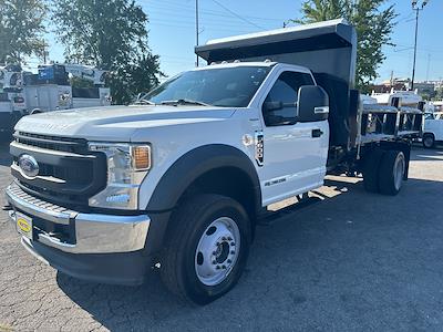 Used 2021 Ford F-600 XL Regular Cab 4x4, 14' Rugby Contractor Dump Body Dump Truck for sale #15398 - photo 1