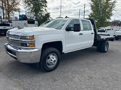 Used 2019 Chevrolet Silverado 3500 FL Crew Cab RWD, 9' CM Truck Beds Flatbed Truck for sale #15512 - photo 1