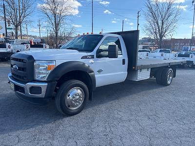 Used 2016 Ford F-550 Regular Cab RWD, 16' Flatbed Truck for sale #15585 - photo 1