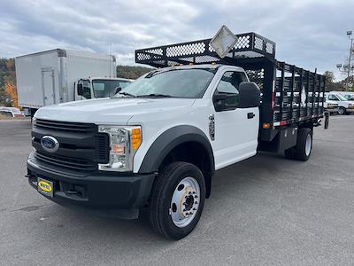 Used 2017 Ford F-550 FL Regular Cab RWD, Stake Bed for sale #50979 - photo 1