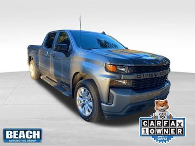 Used 2021 Chevrolet Silverado 1500 Custom Crew Cab 4x4, Pickup for sale #F62056D - photo 1