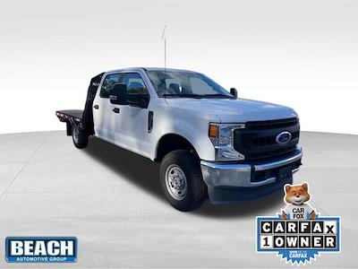 Used 2020 Ford F-250 XL Crew Cab 4x4, Flatbed Truck for sale #PF6175 - photo 1