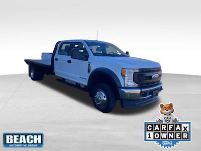 2022 Ford F-450 Crew Cab DRW 4x4, Flatbed Truck for sale #PF6209 - photo 1