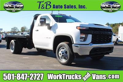 Used 2021 Chevrolet Silverado 3500 Work Truck Regular Cab RWD, Flatbed Truck for sale #F4731 - photo 1