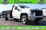 Used 2022 Chevrolet Silverado 3500 Work Truck Regular Cab RWD, Flatbed Truck for sale #F4732 - photo 1