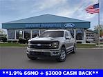 New 2024 Ford F-150 XLT SuperCrew Cab 4x4, Pickup for sale #24FK171L - photo 3