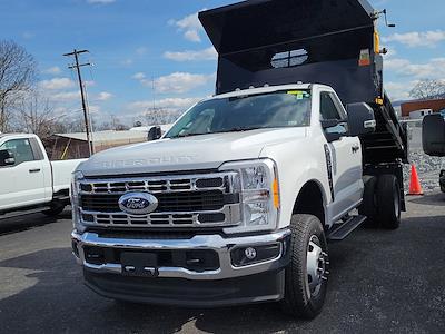 New 2023 Ford F-350 XL Regular Cab 4x4, 9' 3" Rugby Eliminator LP Steel Dump Truck for sale #T231051 - photo 1