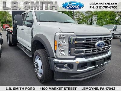 New 2023 Ford F-550 XL Crew Cab 4x4, Morgan Truck Body Prostake Stake Bed for sale #T231083 - photo 1