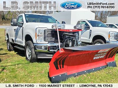 New 2023 Ford F-350 XL Regular Cab 4x4, Western Plow Truck for sale #T23631 - photo 2