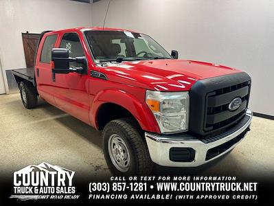 Used 2015 Ford F-250 XL Crew Cab 4WD, Flatbed Truck for sale #7351 - photo 1