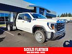 New 2024 GMC Sierra 3500 Pro Crew Cab 4WD, 8' 6" Scelzi Front Range Flatbed Truck for sale #G24464 - photo 1