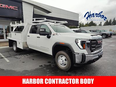 2024 GMC Sierra 3500 Crew Cab 4WD, Harbor Standard Contractor Body Contractor Truck for sale #G24486 - photo 1