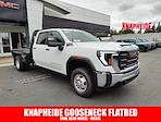 New 2024 GMC Sierra 3500 Pro Crew Cab 4WD, 8' 9" Knapheide PGTB Utility Gooseneck Flatbed Truck for sale #G24584 - photo 1