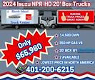 New 2024 Isuzu NPR-HD Regular Cab 4x2, DuraMag Box Truck for sale #RS210938 - photo 23