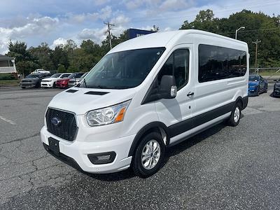 Used 2021 Ford Transit 350 XLT Medium Roof RWD, Passenger Van for sale #1FV2385 - photo 1