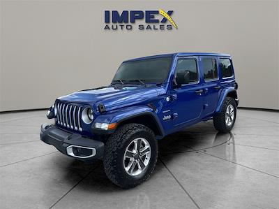 Used 2020 Jeep Wrangler Unlimited Sahara 4x4, SUV for sale #1JT5894 - photo 1