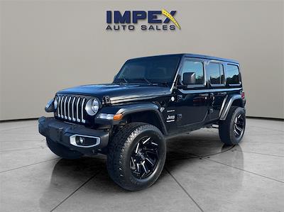 Used 2023 Jeep Wrangler Sahara 4x4, SUV for sale #1JT6773 - photo 1