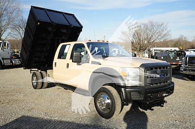 Used 2014 Ford F-450 Crew Cab 4x2, Landscape Dump for sale #4FT2750 - photo 1