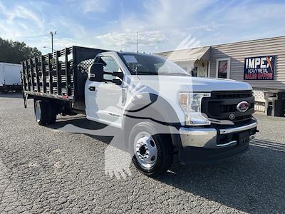 Used 2022 Ford F-550 Regular Cab 4x2, Stake Bed for sale #4FT47120 - photo 1