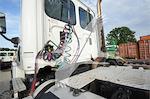 Used 2015 Freightliner Cascadia Day Cab 6x4, Semi Truck for sale #4FT5102 - photo 28