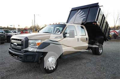 Used 2013 Ford F-450 Crew Cab 4x2, Landscape Dump for sale #4FT5849 - photo 1