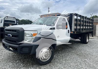 Used 2016 Ford F-550 Regular Cab 4x2, Stake Bed for sale #4FT6249 - photo 1