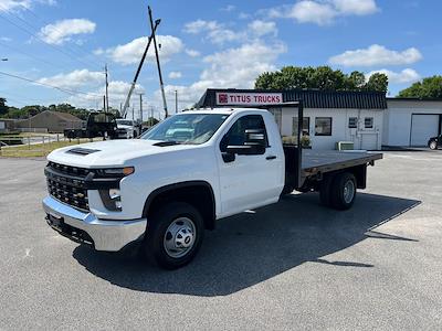 Used 2020 Chevrolet Silverado 3500 Work Truck Regular Cab 4x2, Flatbed Truck for sale #TD4065 - photo 1