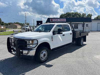 Used 2019 Ford F-350 XL Crew Cab 4x4, Flatbed Truck for sale #TH4131 - photo 1