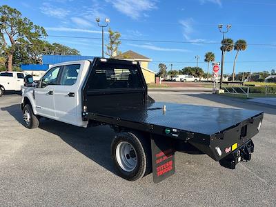 Used 2022 Ford F-350 XL Crew Cab 4x4, Flatbed Truck for sale #TJ4177 - photo 2