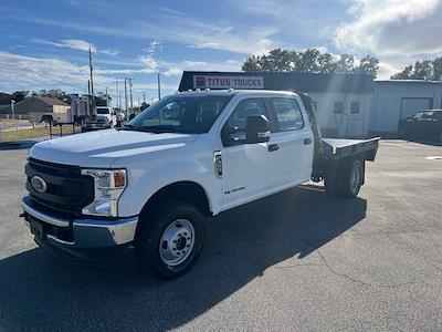 Used 2022 Ford F-350 XL Crew Cab 4x4, Flatbed Truck for sale #TK4183 - photo 1