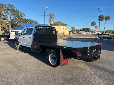 Used 2022 Ford F-550 Crew Cab 4x4, Flatbed Truck for sale #TK4185 - photo 2