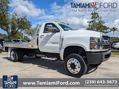 2022 Chevrolet Silverado 5500 DRW 4x4, Flatbed Truck for sale #NH035784 - photo 1