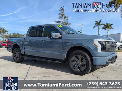 Used 2023 Ford F-150 Lightning Lariat SuperCrew Cab AWD, Pickup for sale #PWG10971 - photo 1