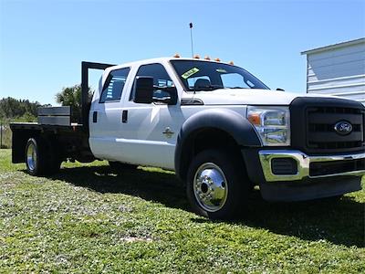 2014 Ford F-550 Crew Cab DRW 4WD, Flatbed Truck for sale #P8399A - photo 1