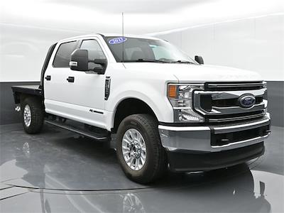 Used 2022 Ford F-250 XLT Crew Cab 4x4, Flatbed Truck for sale #P8818 - photo 1